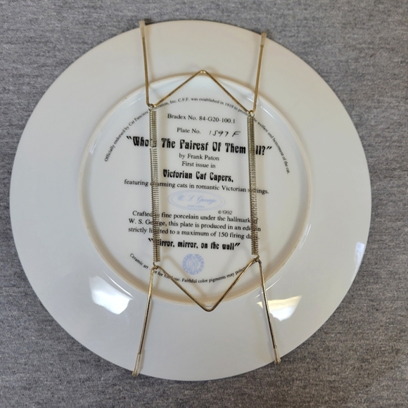 Cat Collector Plate - Picture 4 of 4